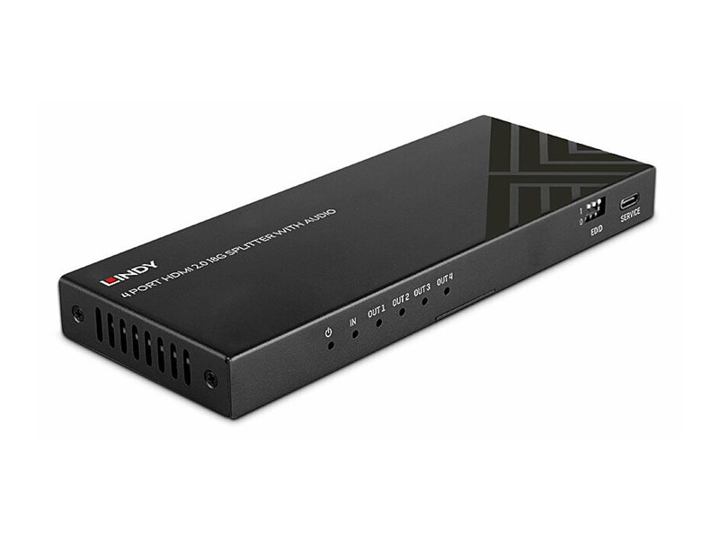 LINDY 4 Port HDMI, 8K60, Splitter, with Audio