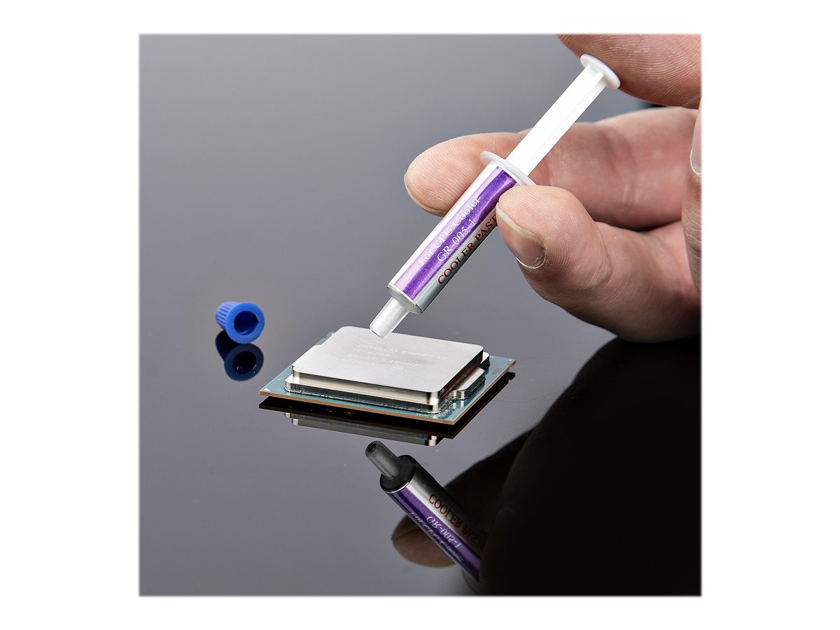 StarTech.com Thermal Paste, High Performance Thermal Paste, Pack of 5 Re-sealable Syringes (1.5g / each), Metal Oxide Heat Sink Compound, CPU Thermal Paste, Thermal Glue, RoHS / CE - GPU Grease - termální pasta - high performance – foto 9