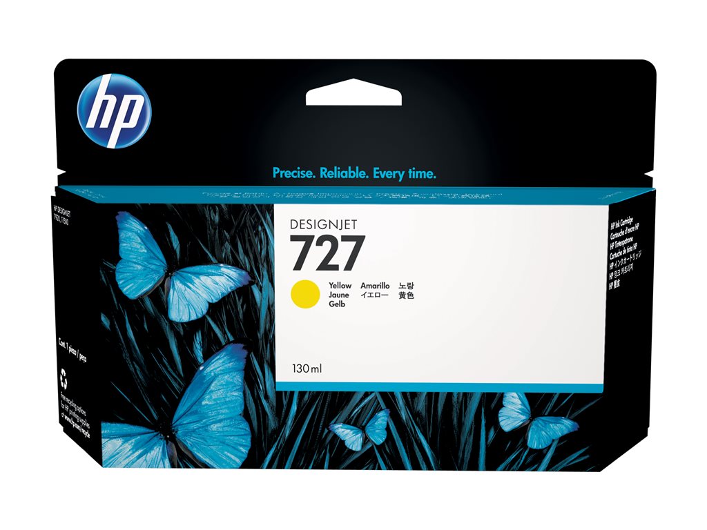 HP 727 Ink Yellow 130ml T920 T1500