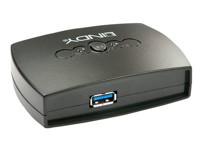 LINDY USB-Switch 2 Port USB 3.0 - 43141