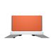 HP Clr LaserJet Red Storage Stand