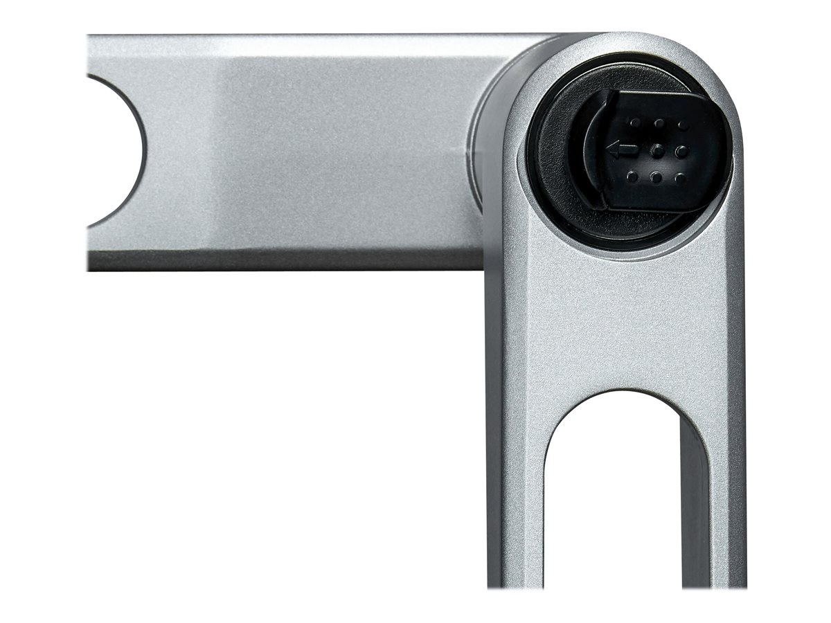 StarTech.com Desk Mount Dual Monitor Arm, Premium Articulating Monitor Arm, up to 27" VESA Mount Displays, Height Adjustable Monitor Mount, Rotating/Swivel/Tilt, Desk Clamp/Grommet, Silver - Easy & Quick Assembly (ARMDUALPS) montážní sada - nastavitelné rameno - pro 2 LCD displeje - stříbrná - kompatibilní s TAA – foto 16