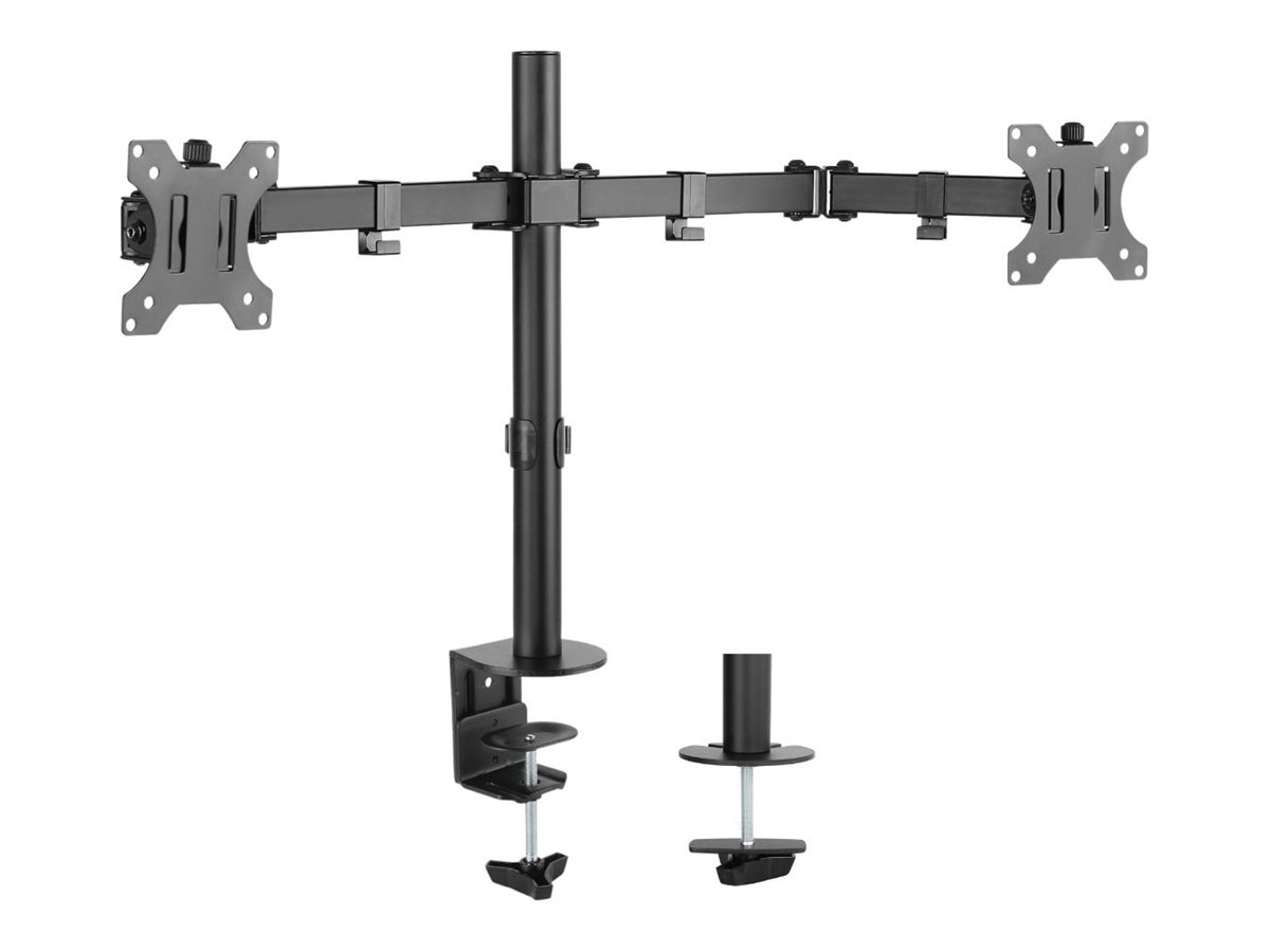 mbeat Activiva ErgoLife mounting kit double joint for 2 LCD displays / curved LCD Product shot Left-angle 79750