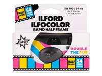 Ilford ILFOCOLOR Rapid Retro Single Use Camera - 54 Exposures