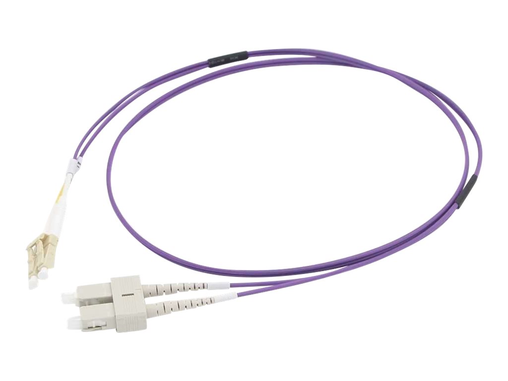 C2G 2m LC/SC OM4 LSZH Fibre Patch