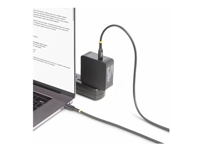 StarTech 6ft USB-C Charging Cable, USB-IF Certified USB C Cable, 240W PD EPR, USB 2.0 Type-C Laptop Charger Cord, TPE Jacket, M/M