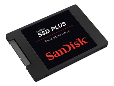 SSD   2TB SanDisk 2,5 (6.4cm) SATAIII Plus Retail