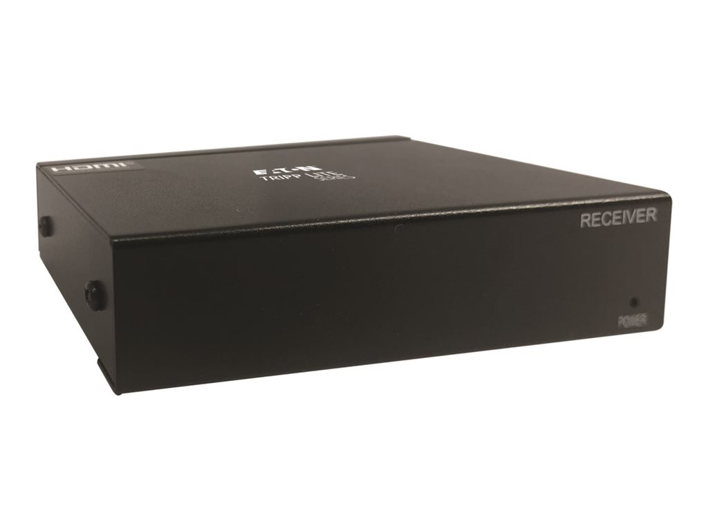 Eaton Tripp Lite Series HDMI over Cat6 Receiver for Medical Applications, 4K @ 60 Hz, HDR, 4:4:4, PoC, 230 ft., TAA
