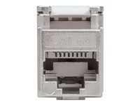 Intellinet CAT 6a Kabel med folie og kobberfletning (FTP) Keystone-konnektor Sølv