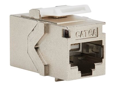 Eaton Tripp Lite Series Cat6a Shielded Snap-In Coupler (RJ45 F/F), TAA