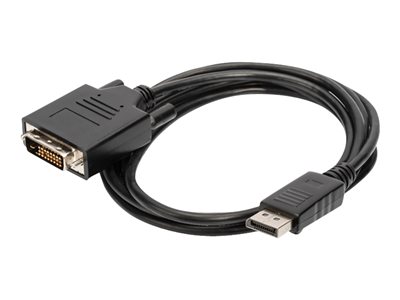 4016032451945 - Adapterkabel DisplayPort Stecker DVI-D 24+1pol Stecker 200 m Schwarz AK-990900-020-S DisplayPort-Kabel