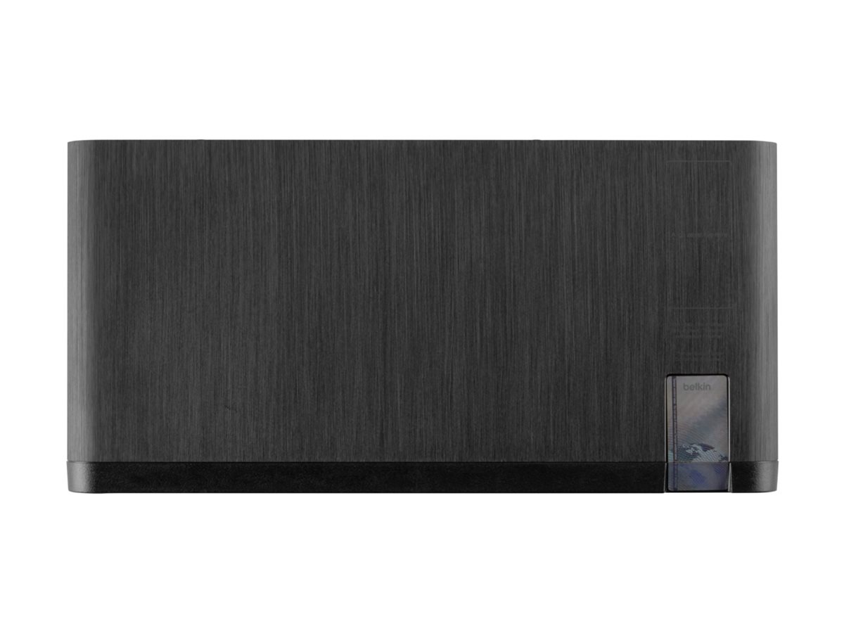 Belkin Universal Secure Dual-Head - 2me gnration - commutateur cran-clavier-souris/audio - 4 ports - Conformit TAA