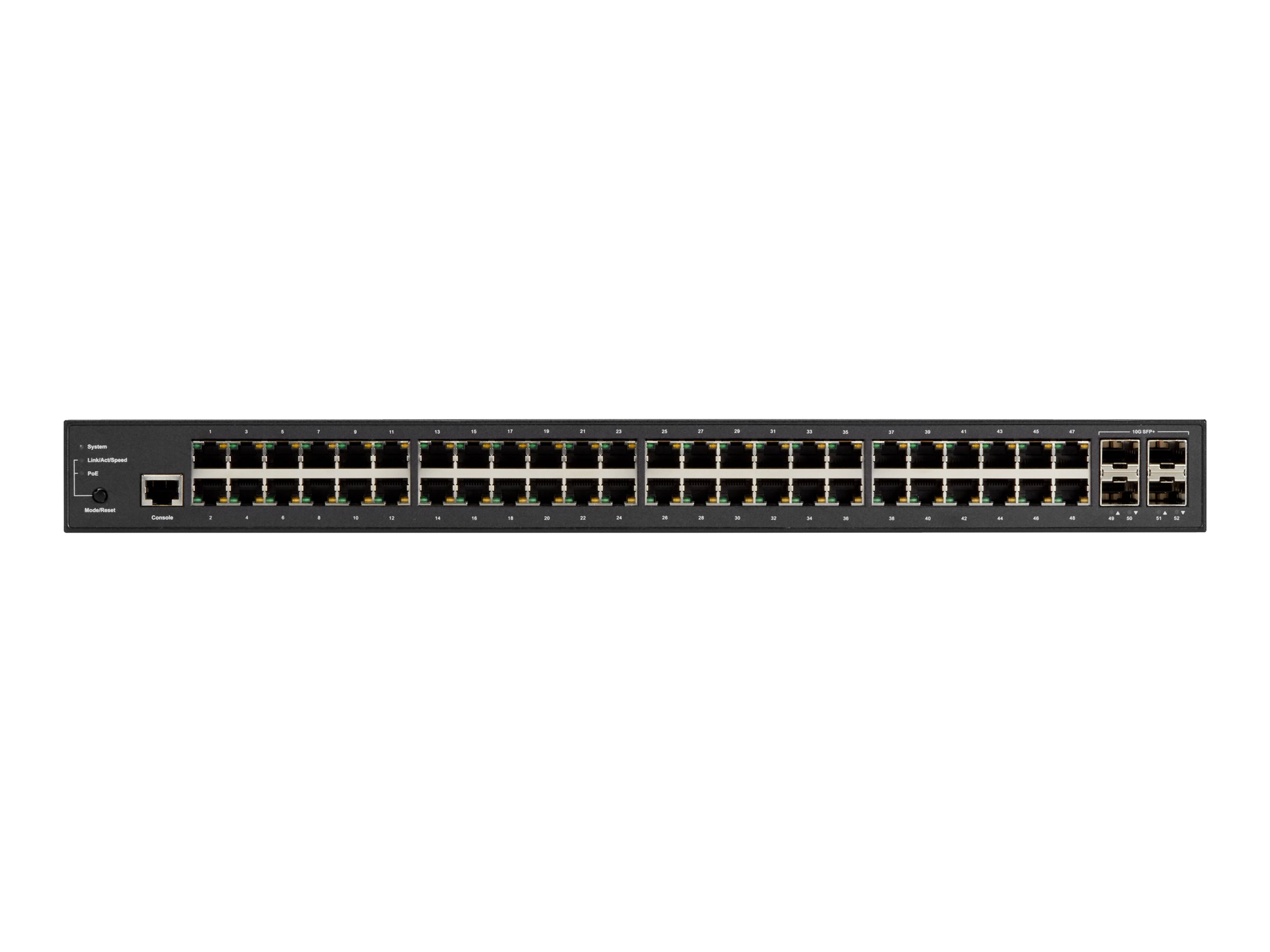 Black Box LPB3000 Series LPB3052A - switch - 52 ports - managed - rack-mountable