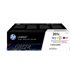 HP 201X LaserJet Toner Cartouches CMY 3p