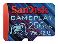 SanDisk GamePlay microSDXC UHS-I Memory Card 256GB 190MB/s