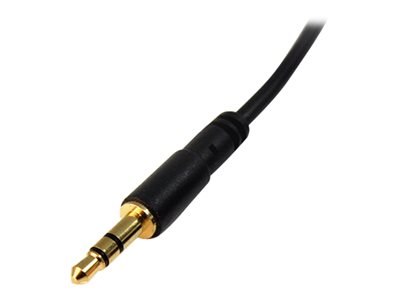 StarTech.com 3.5mm Audio Cable - 3 ft - Slim - M / M - AUX Cable - Male to Male Audio Cable - AUX Cord - Headphone Cable - Auxiliary Cable (MU3MMS)