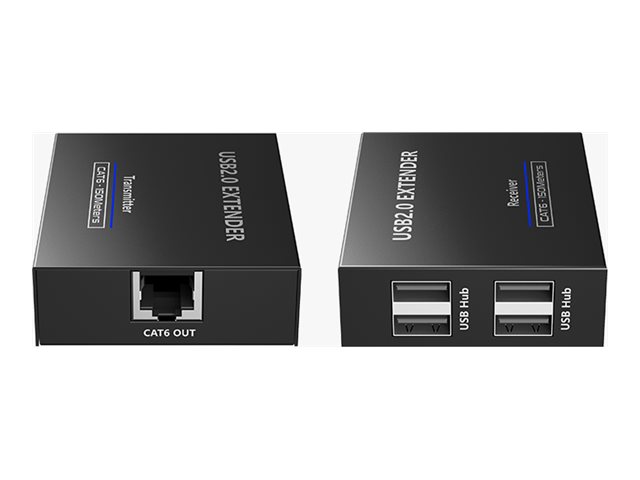 Lenkeng transmitter and receiver USB extender USB Product shot Front 79350