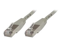 MicroConnect CAT 6 Afskærmet parsnoet kabel (SSTP) 50cm Netværkskabel Grå