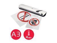 GBC Inspire+ A3 Lamineringsmaskine til kold- eller varmlaminering A3 Hvid