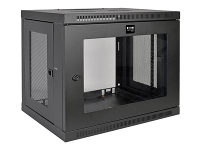 Tripp Lite 9U Wall Mount Rack Enclosure Server Cabinet w/ Acrylic Glass Front Door