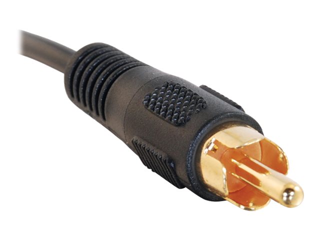 C2G Value Series 25ft Value Series Mono RCA Audio Cable - audio cable - 7.6 m