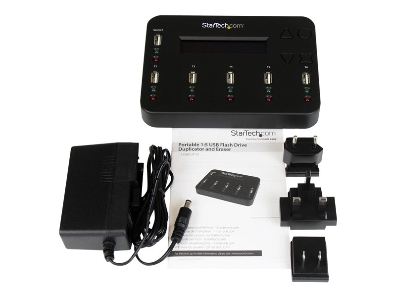 StarTech.com Duplicateur/Effaceur de 1  5 cls USB