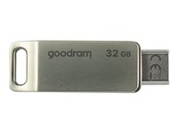 GOODRAM ODA3 32GB USB 3.2 Gen 1 / USB-C Sølv