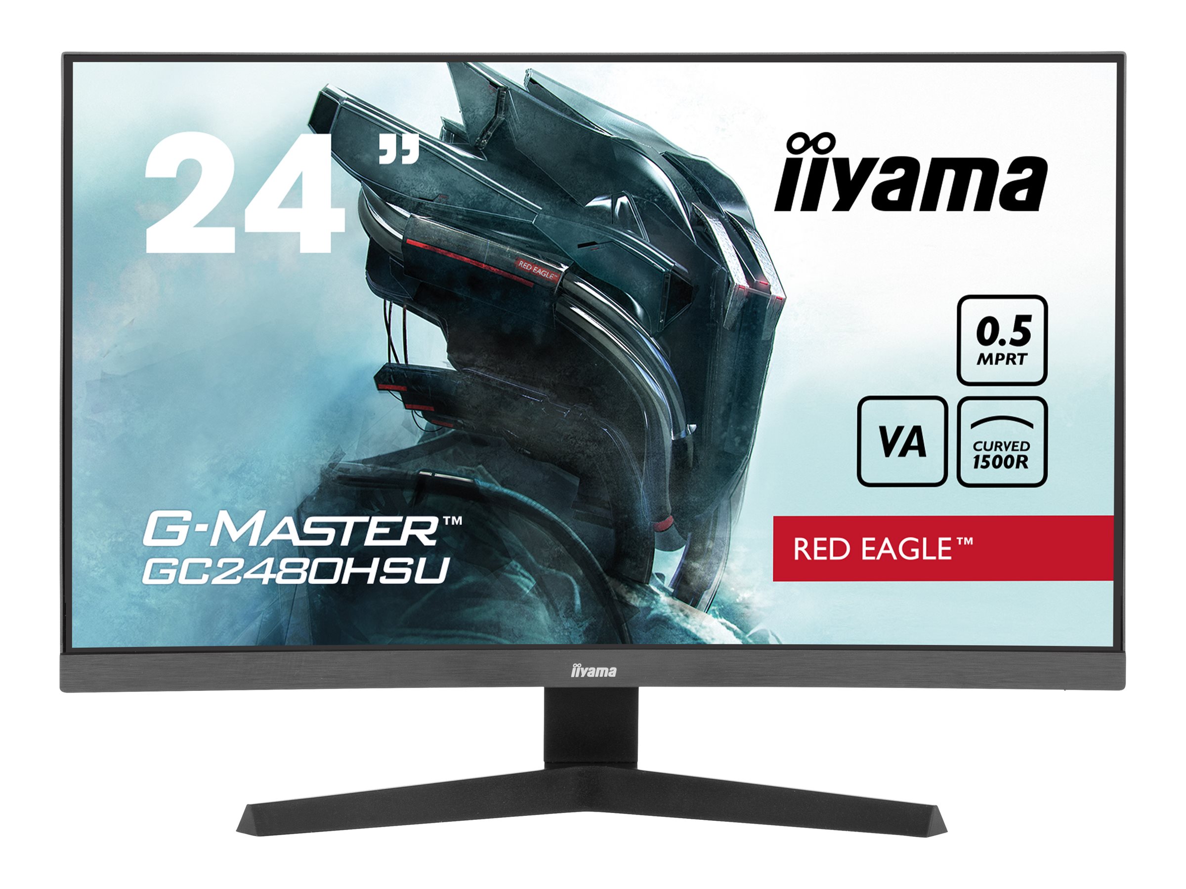 Iiyama G Master Red Eagle Gc2480hsu B1 Led Monitor Curved Full Hd 1080p 24 Hdr