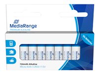 MediaRange Premium AAA type Standardbatterier 724mAh