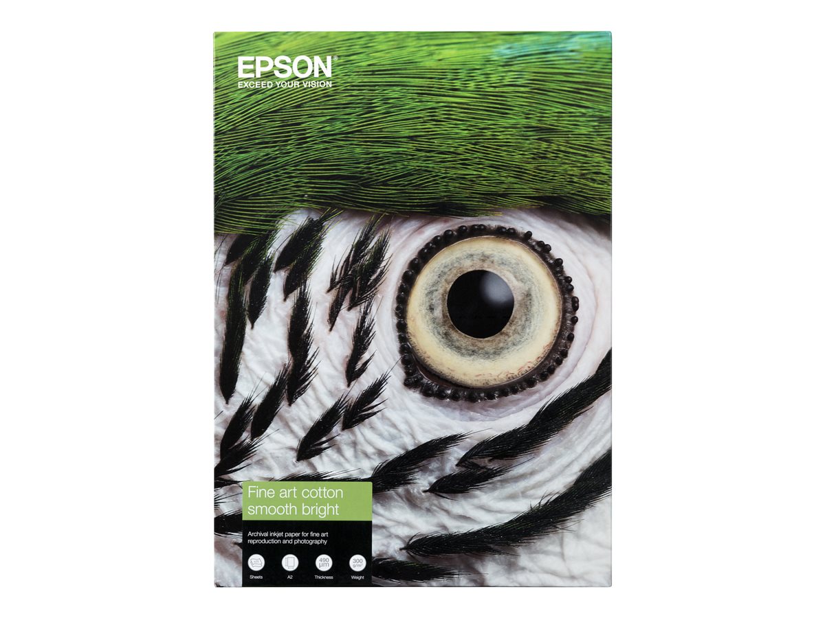EPSON Fine Art Cotton Smooth Bright A4 2