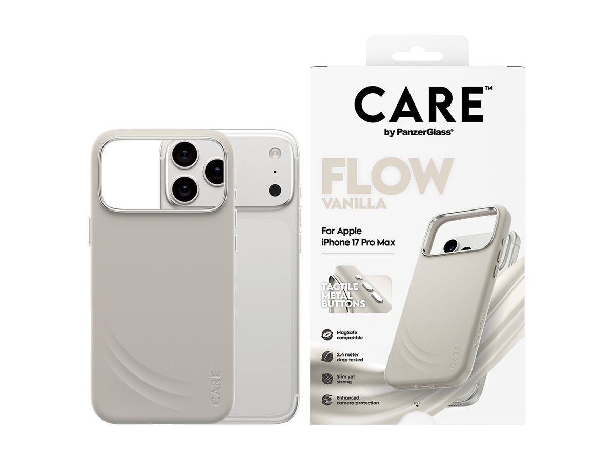 PanzerGlass CARE Apple iPhone 17 Pro Max Flow MagSafe Vanilla – foto 2