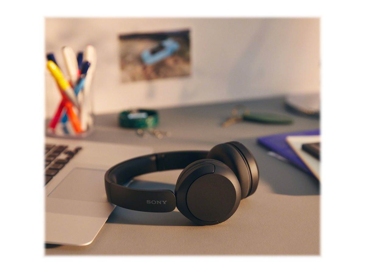 Sony WH-CH520 Wireless On-Ear Headphones In Black