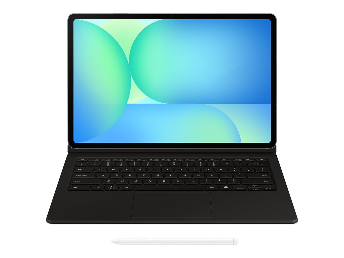 Samsung EF-DX625 keyboard and folio case (book cover) AI key with trackpad black Input Product shot Front 79800