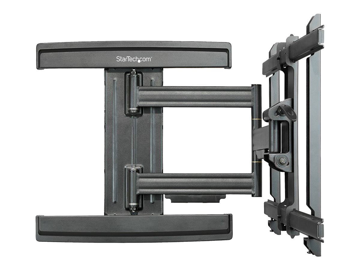 StarTech.com TV Wall Mount for up to 80 inch (110lb) VESA Mount Displays, Low Profile Full Motion Universal TV Wall Mount Bracket, Heavy Duty Adjustable Tilt/Swivel Articulating Arm - Cable Management držák - nastavitelné rameno s plným rozsahem pohybu - pro televize – foto 7