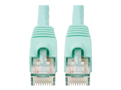 Tripp Lite 10ft Augmented Cat6 Cat6a Snagless 10G Patch Cable RJ45 Aqua 10'