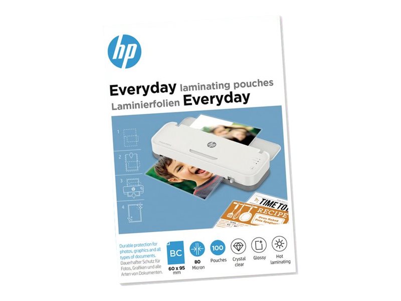 HP Everyday Laminierfolien für Visitenkarten 80 Micron 100stk