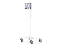 Compulocks iPad Air M2 & M3 13", Apex Enclosure Rolling Cart - Rise Freedom Extended White mounting kit - for tablet - extended - white