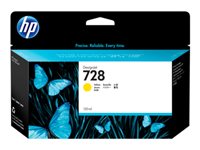 HP 728 - yellow - original - DesignJet - ink cartridge