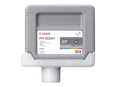 CANON PFI-302GY ink grey 2217B001