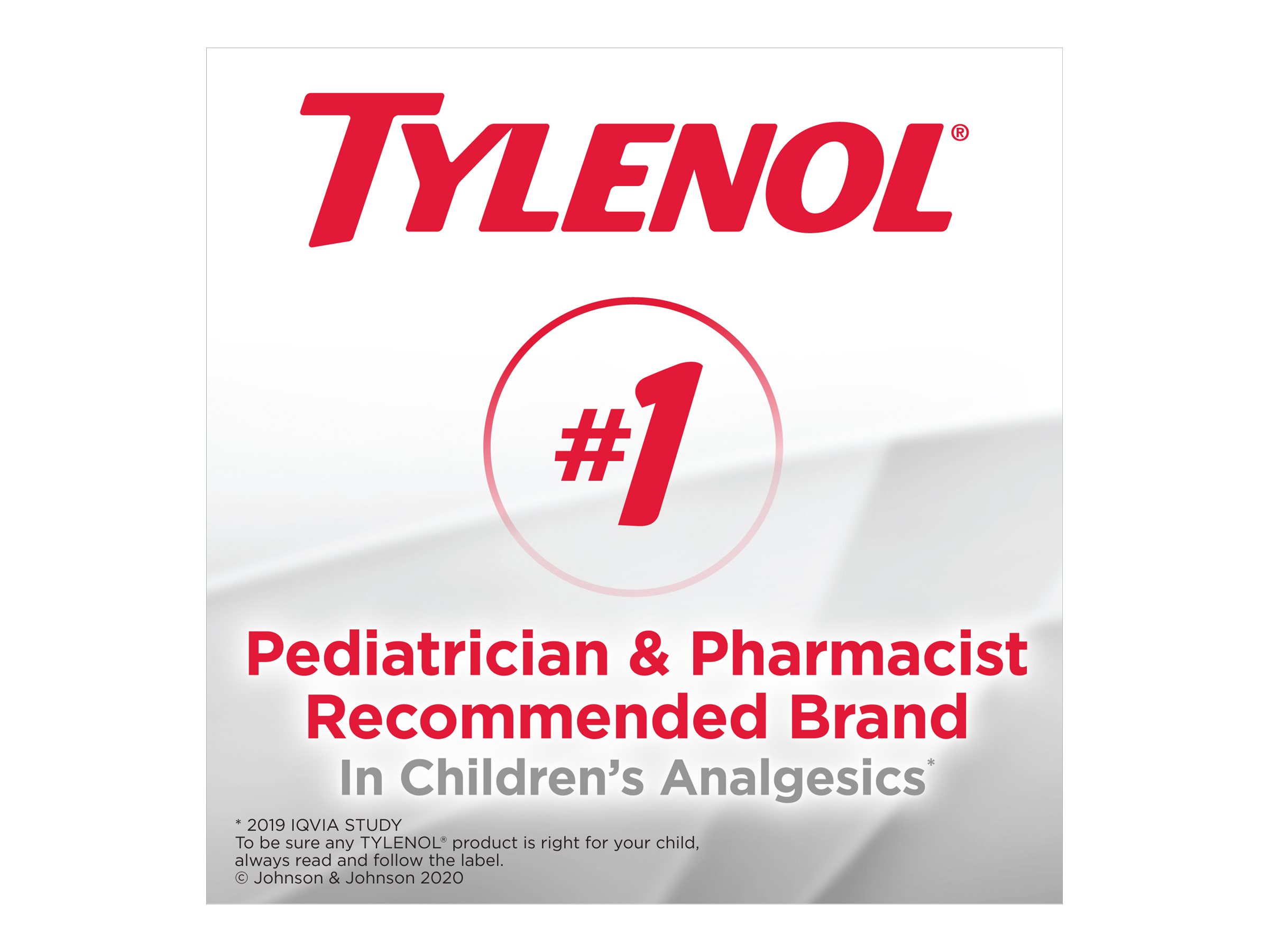 Tylenol* Children's Fever & Pain Chewable Tablets - 20's