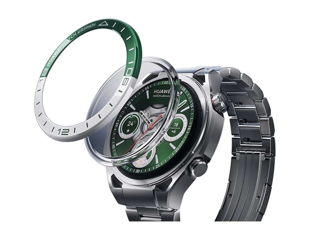 Huawei Watch Ultimate Green Edition steel smart watch with Usage / lifestyle Right-angle 72800