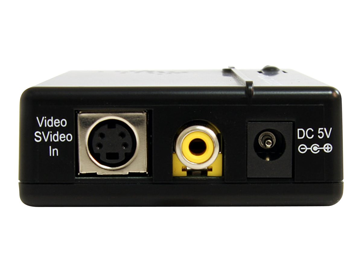 StarTech .com Convertisseur composite et S-Video vers VGA