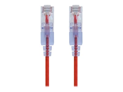 SLIMRUN CAT6A ETHERNET PATCH CABLE-SNAGLESS RJ45_ 550MHZ_ UT