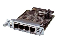 Cisco - Voice / fax module - analogue ports: 4 - for Cisco 28XX, 28XX 2-pair, 28XX 4-pair, 28XX V3PN, 29XX, 38XX, 38XX V3PN, 39XX