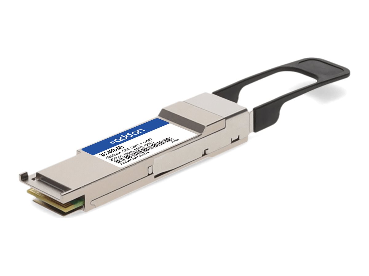 AddOn - QSFP+ transceiver module (equivalent to: NetApp X65402)