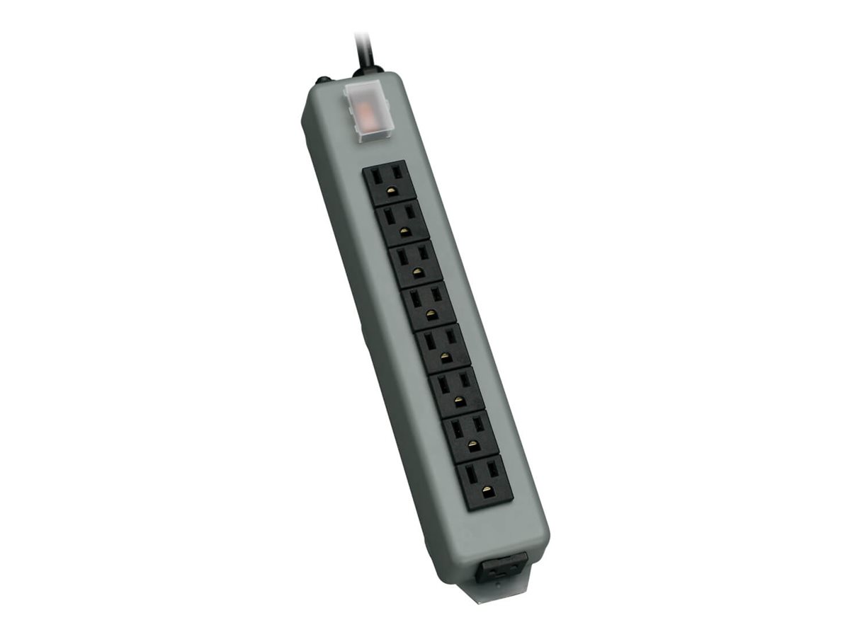 Tripp Lite Waber Power Strip 120V 5-15R 9 Outlet Metal 15' Cord 5-15P