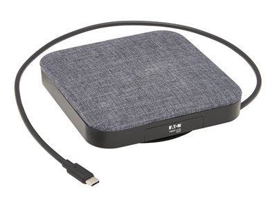 Eaton Tripp Lite Series USB C Docking Station with 2.5" SSD/HDD support, 4K HDMI, USB Hub, 100W PD charging for laptop, tablets and phones