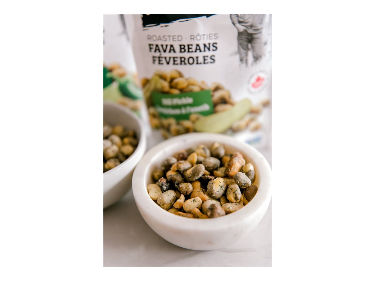 Three Farmers Roasted Fava Beans - Dill Pickle - 140g