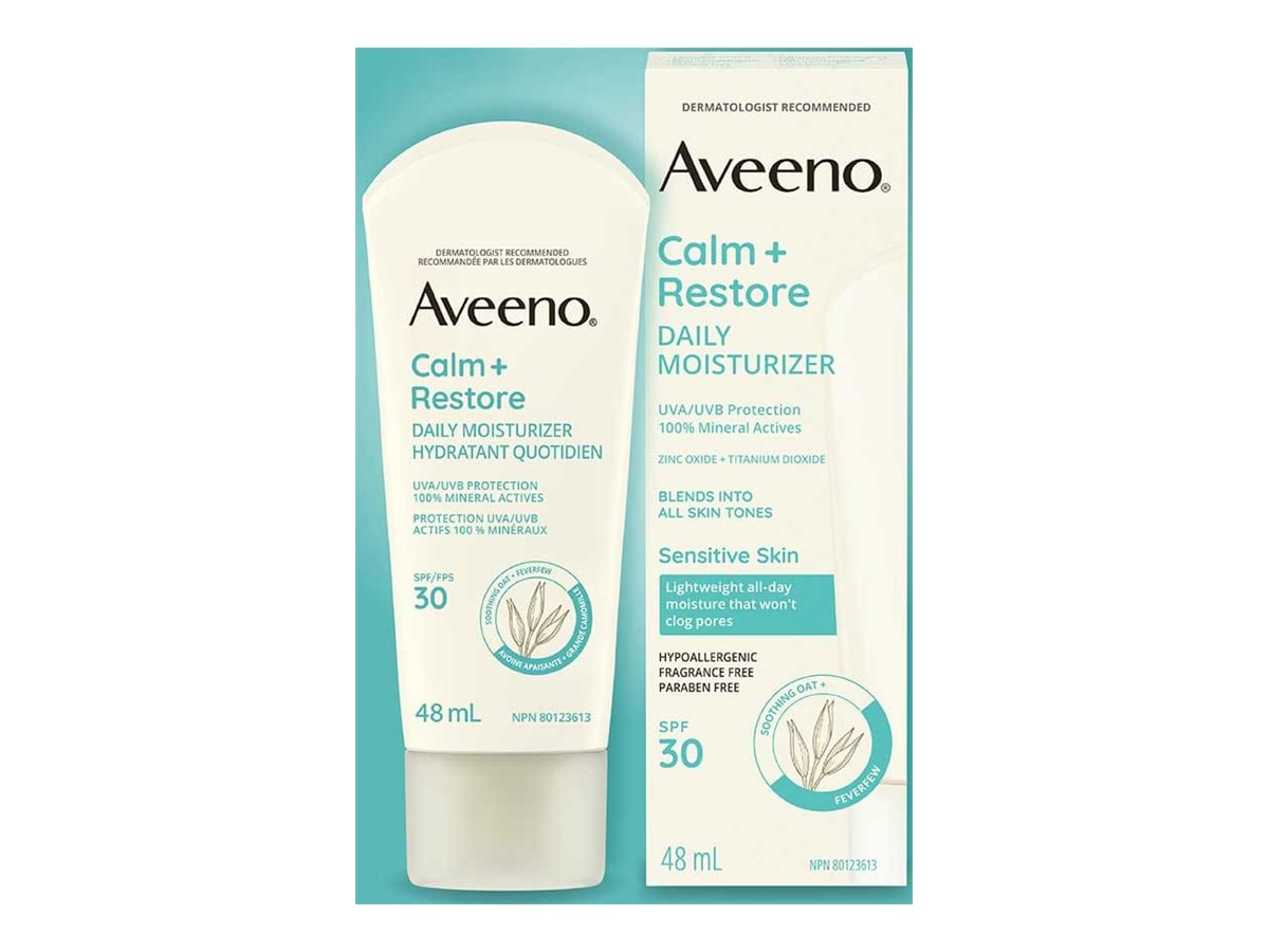 Aveeno CALM+RESTORE Daily Moisturizer - SPF 30 - 48 ml