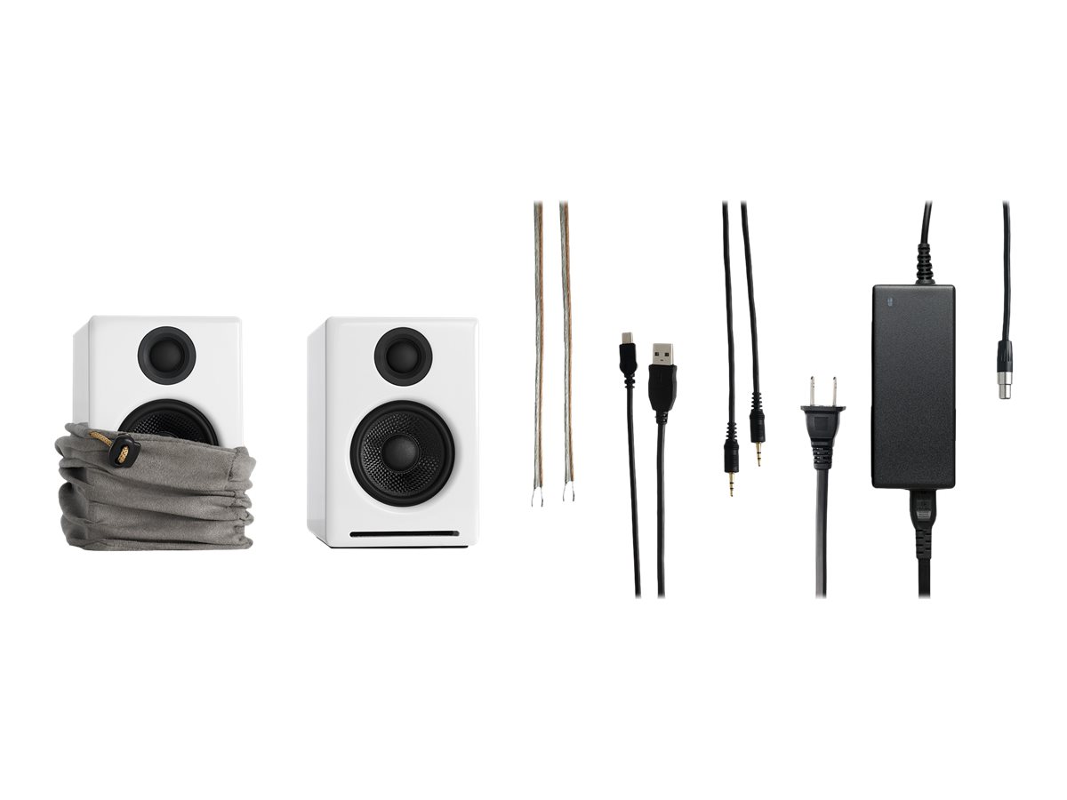 audioengine a2+ Wireless ホワイト Audioengine A2+ Desktop Wireless Bluetooth PC Speakers